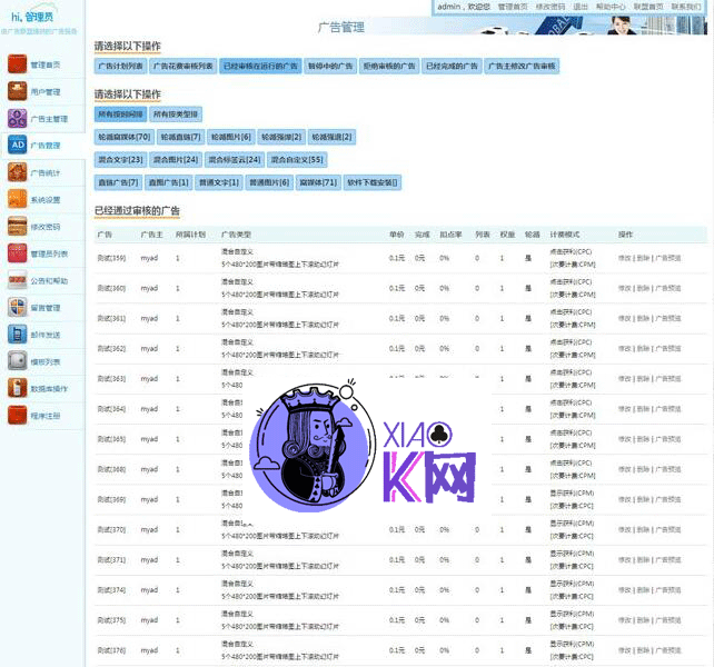 ASP.NET 乘风广告联盟系统源码 v6.6插图
