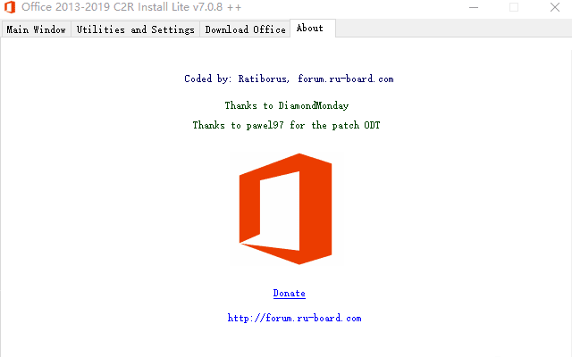 2020 Office部署工具—-Office 2013-2019 C2R Install 7.0.8 正式版+单文件版插图