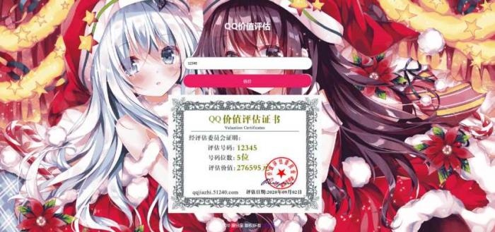二次元自适应QQ价值评估程序源码插图