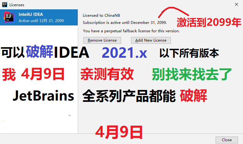 Jetbrains系列产品激活文件插图