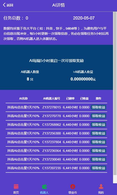 自动挂机区块AI机器人源码开源支持二次开发【站长亲测】插图4