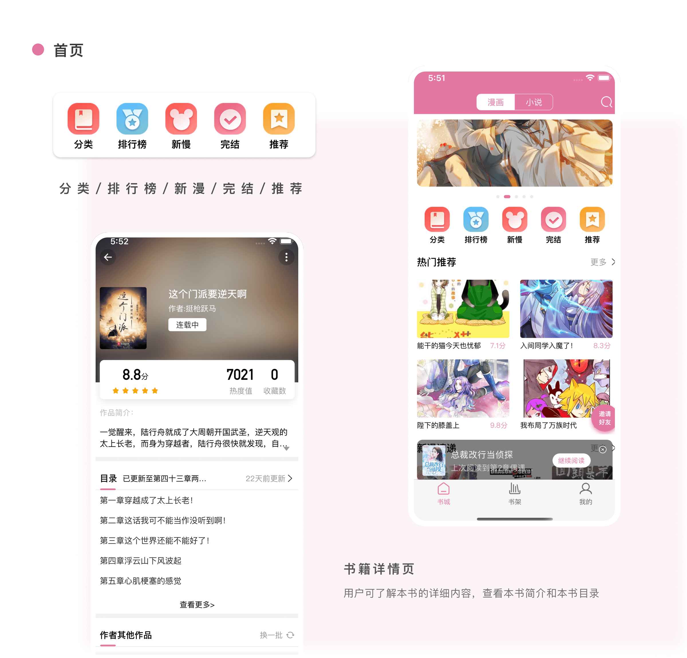 橘子漫书 – 小说漫画APP,漫画小说内容管理系统插图1 橘子漫书 – 小说漫画APP,漫画小说内容管理系统插图1