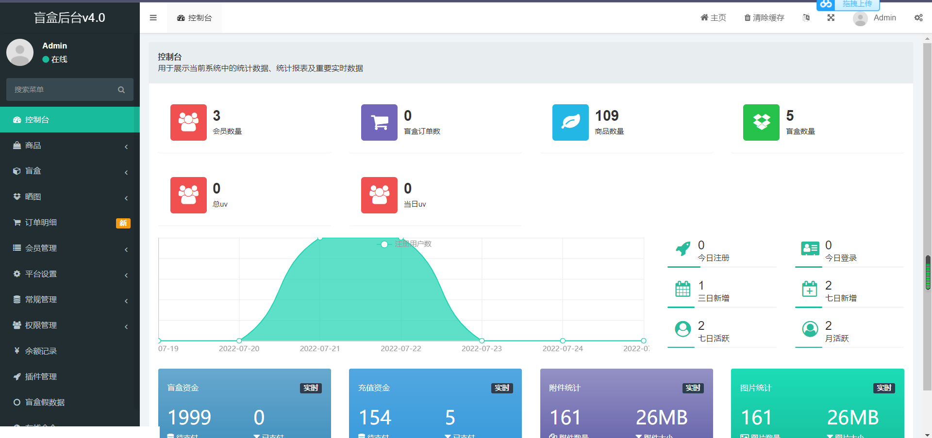 开源H5盲盒商城源码系统4.0|vue+TP5php框架开发开源网站+安装教程插图2