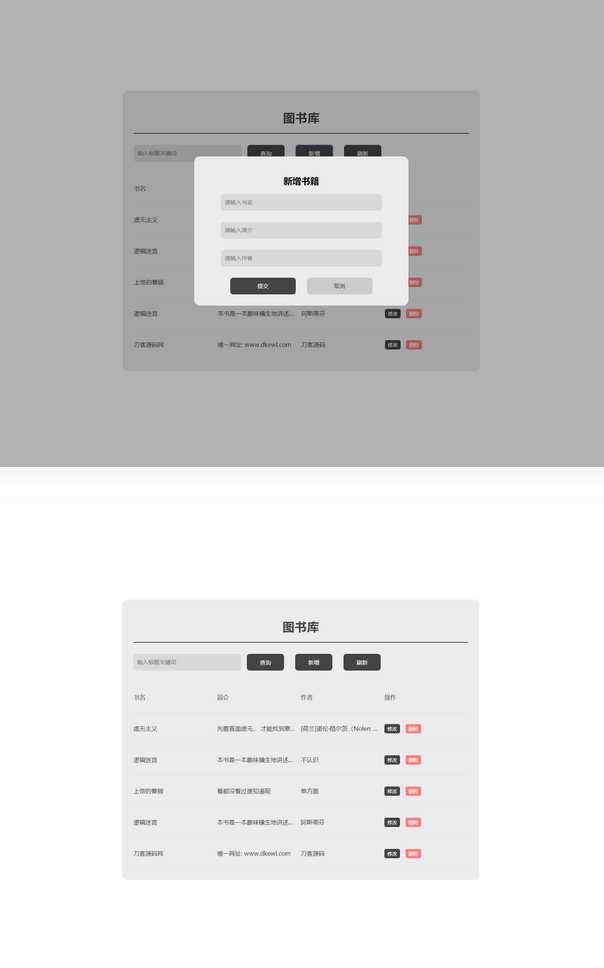 PHP网站毕业设计 图书库网站源码-老蔡源码网